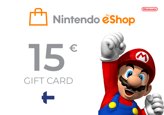 Nintendo eShop Card 15 EUR Key - FINLAND